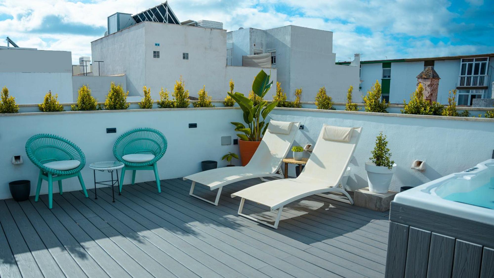 Aparthotel Luz De Gades - Suites Spa Gym - Adults Only Cádiz Exterior foto