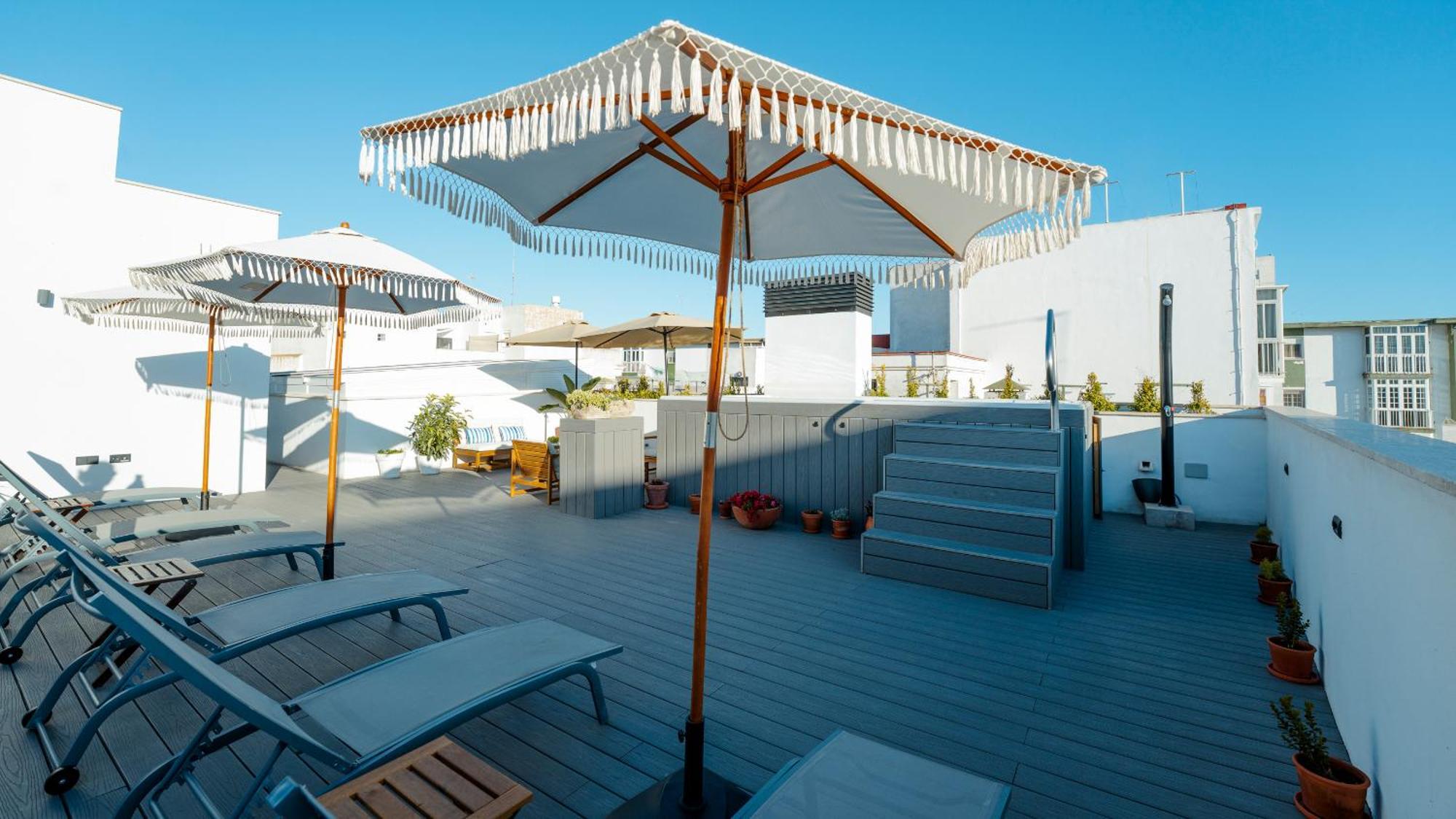 Aparthotel Luz De Gades - Suites Spa Gym - Adults Only Cádiz Exterior foto